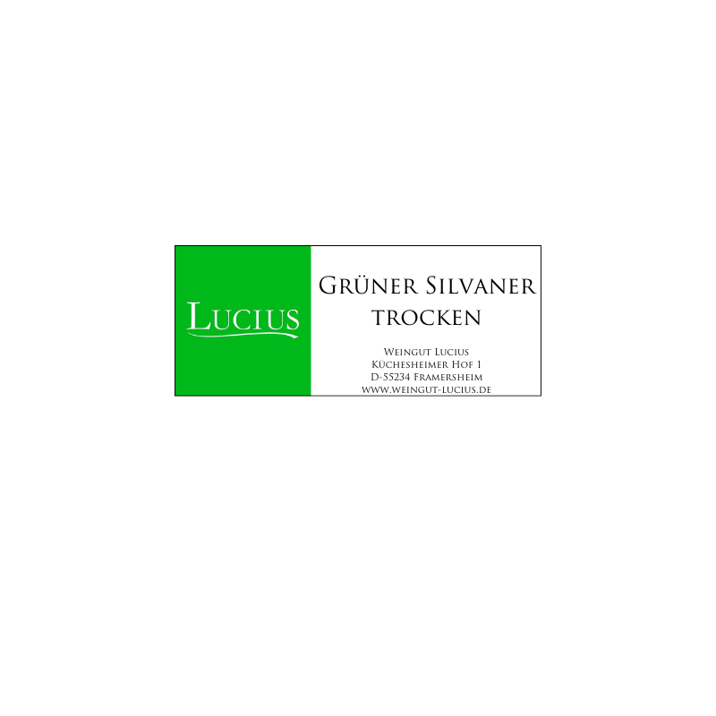 Grüner Silvaner trocken